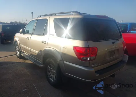 2005 Toyota Sequoia Limited V8 из США, поврежденный, VIN 5TDZT38A55S253087